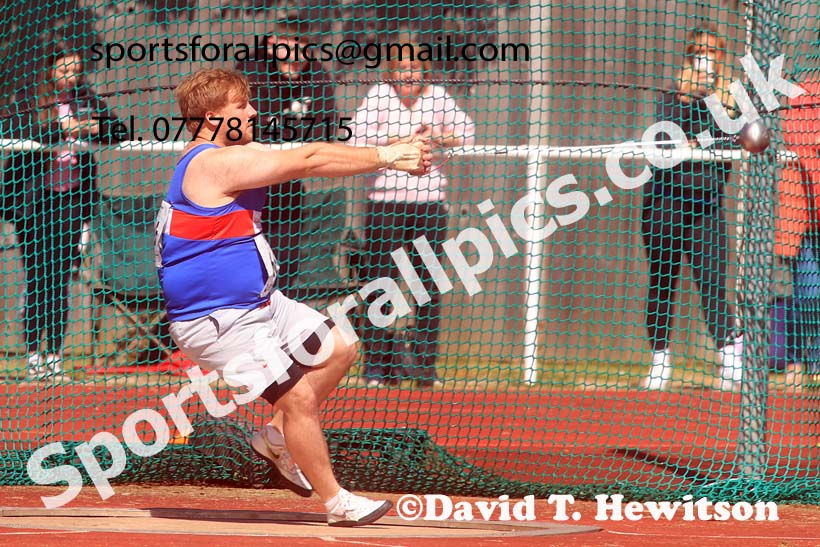 Senior Mens hammer, 2024 Northern Senior and Under-20s Track and Field Champs, Middlesbrough.  Photo: David T. Hewitson/Sports for All Pics